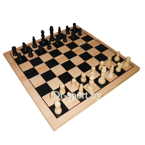 Уценка Шахматы дер. лакиров. арт. С-1  пр-во РФ